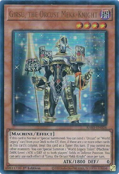 Girsu the Orcust Mekk-Knight (UR) (3026) - YuGiOh Single