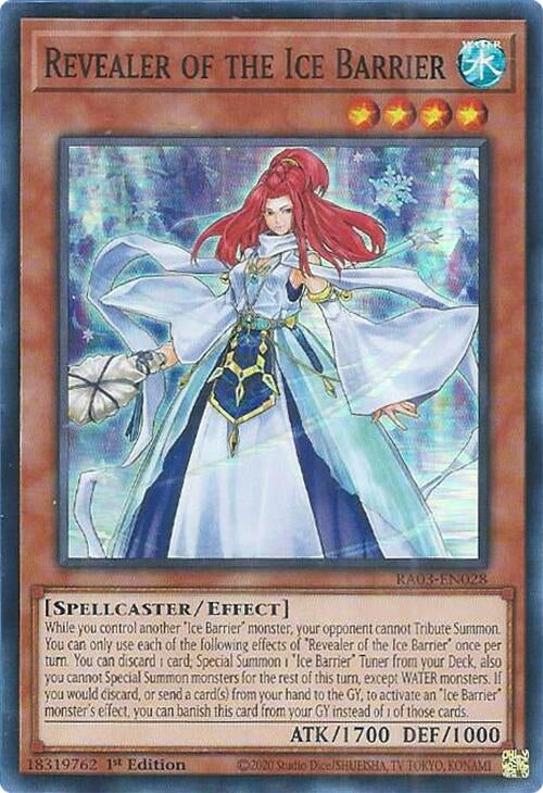 Revealer of the Ice Barrier (3028) - YuGiOh Single