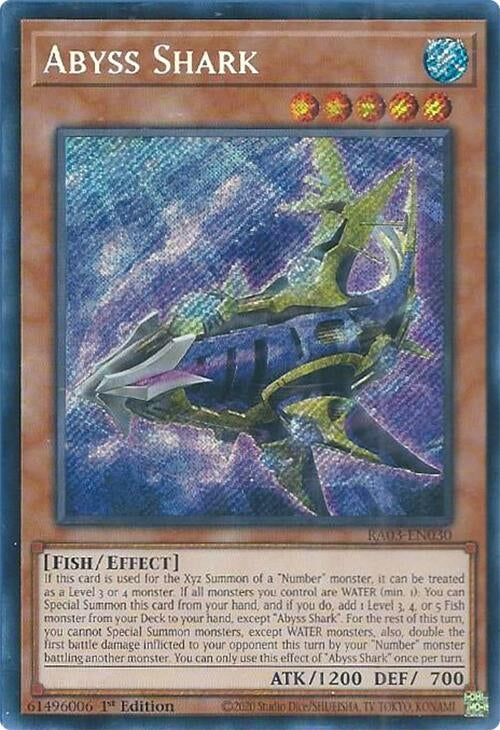 Abyss Shark (Secret Rare) (3030) - YuGiOh Single