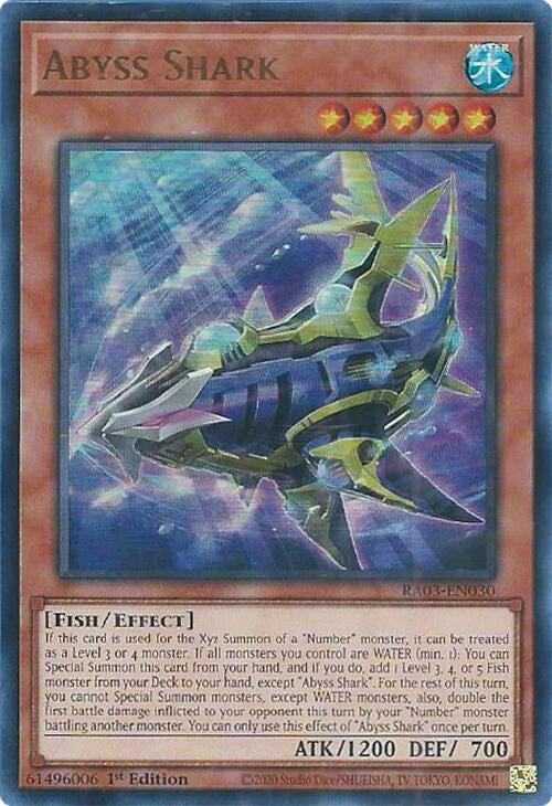 Abyss Shark (UR) (3030) - YuGiOh Single