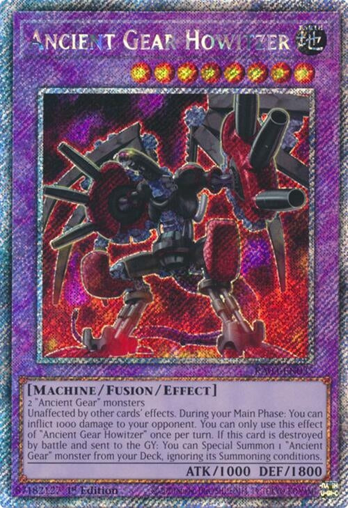 Ancient Gear Howitzer (Platinum Secret Rare) (3035) - YuGiOh Single