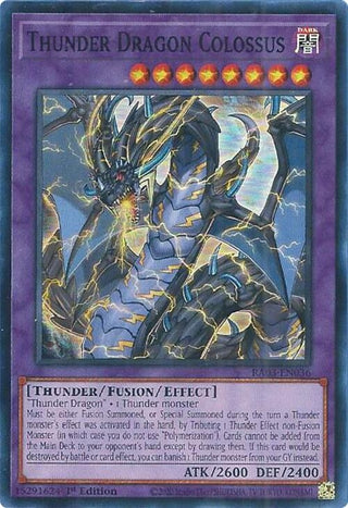 Thunder Dragon Colossus (3036) - YuGiOh Single