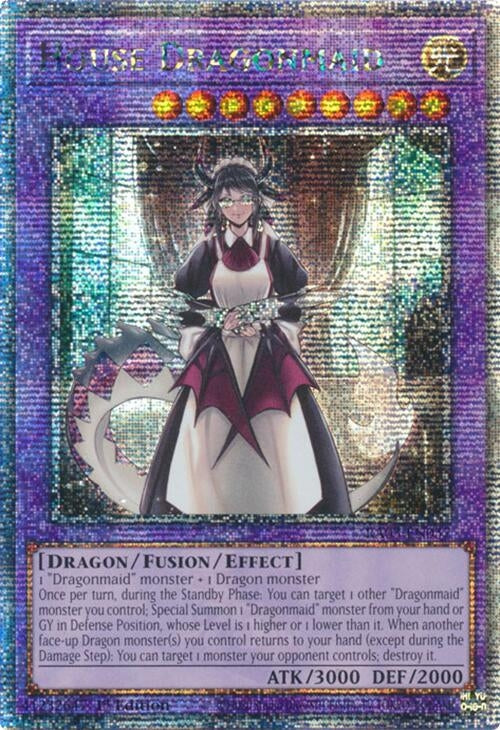 House Dragonmaid (Quarter Century Secret Rare) (3037) - YuGiOh Single