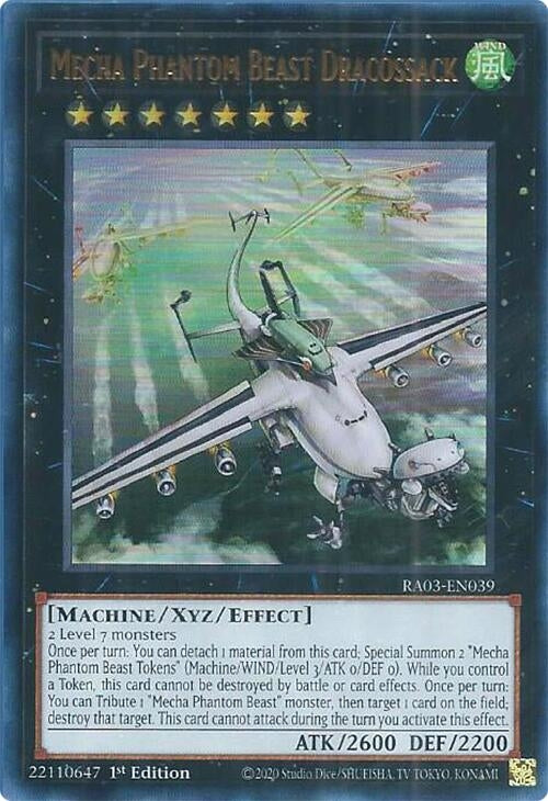 Mecha Phantom Beast Dracossack (UR) (3039) - YuGiOh Single