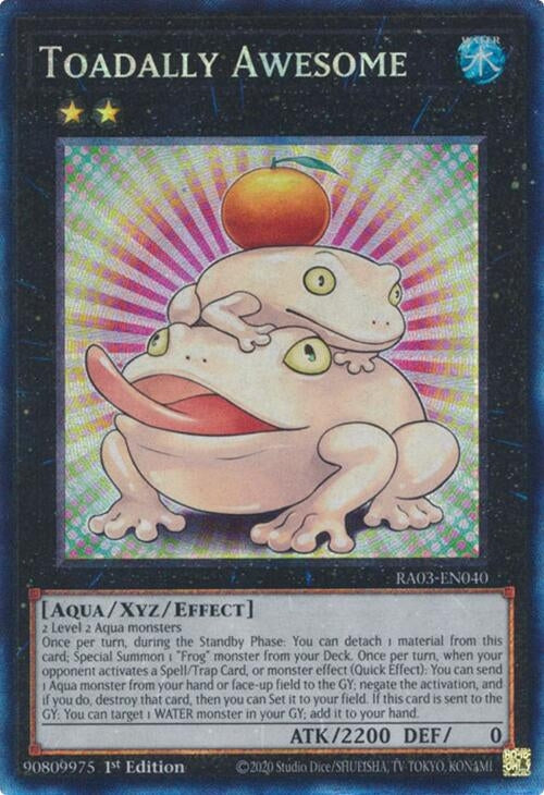 Toadally Awesome (PCR) (3040) - YuGiOh Single