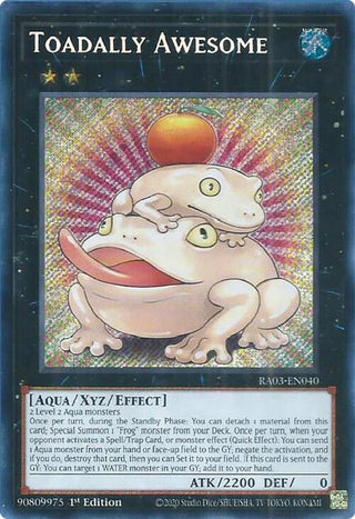Toadally Awesome (Secret Rare) (3040) - YuGiOh Single
