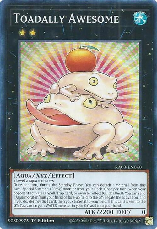 Toadally Awesome (3040) - YuGiOh Single