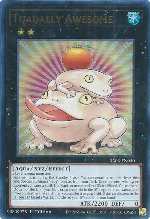 Toadally Awesome (UR) (3040) - YuGiOh Single