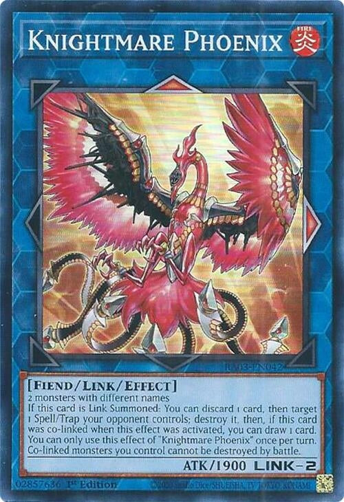 Knightmare Phoenix (3042) - YuGiOh Single