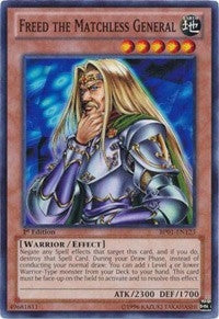 Freed the Matchless General (1123) (BP01) - YuGiOh Single