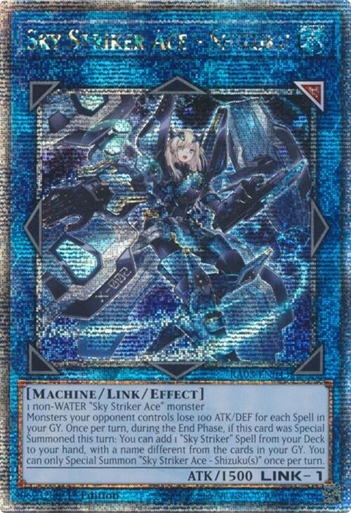 Sky Striker Ace - Shizuku (Quarter Century Secret Rare) (3043) - YuGiOh Single
