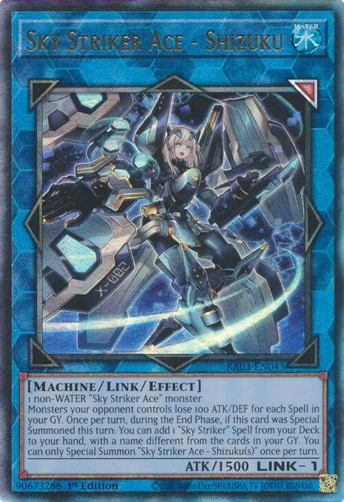 Sky Striker Ace - Shizuku (PUR) (3043) - YuGiOh Single