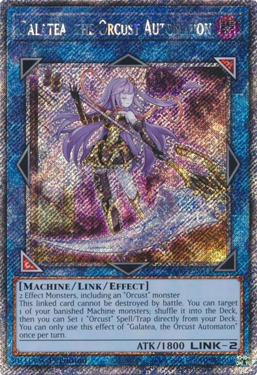 Galatea the Orcust Automaton (Platinum Secret Rare) (3044) - YuGiOh Single
