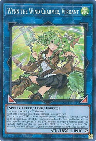 Wynn the Wind Charmer Verdant (3045) - YuGiOh Single