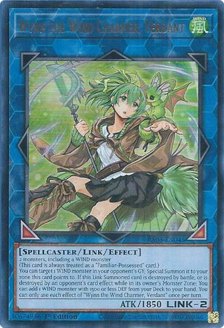Wynn the Wind Charmer Verdant (UR) (3045) - YuGiOh Single