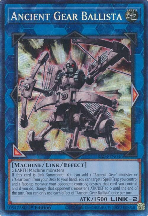 Ancient Gear Ballista (PCR) (3046) - YuGiOh Single
