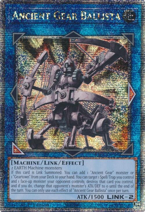 Ancient Gear Ballista (Quarter Century Secret Rare) (3046) - YuGiOh Single