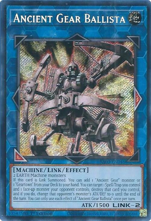 Ancient Gear Ballista (Secret Rare) (3046) - YuGiOh Single