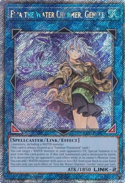 Eria the Water Charmer Gentle (Platinum Secret Rare) (3047) - YuGiOh Single