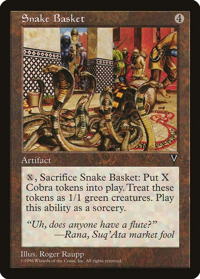 Snake Basket [VIS] - MTG Single