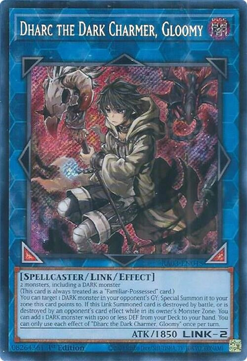 Dharc the Dark Charmer Gloomy (Secret Rare) (3048) - YuGiOh Single