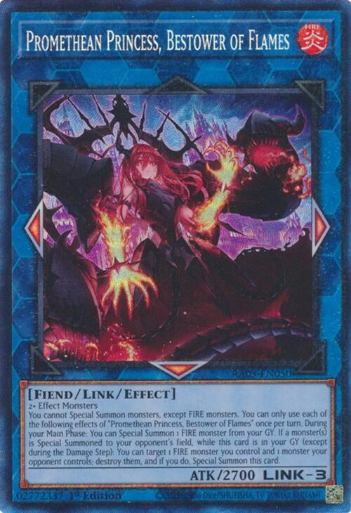 Promethean Princess Bestower of Flames (PCR) (3050) - YuGiOh Single