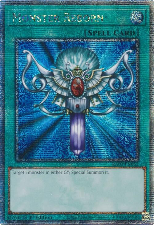 Monster Reborn (Quarter Century Secret Rare) (3052) - YuGiOh Single