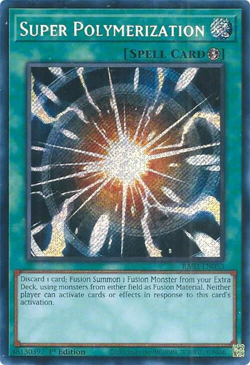Super Polymerization (Secret Rare) (3053) - YuGiOh Single