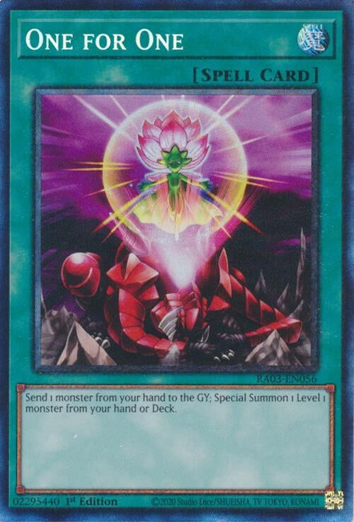 One for One (PCR) (3056) - YuGiOh Single