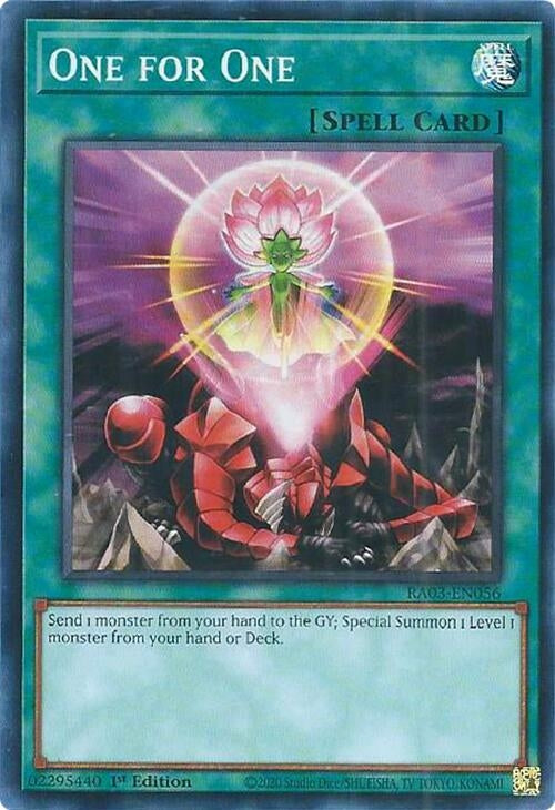 One for One (3056) - YuGiOh Single