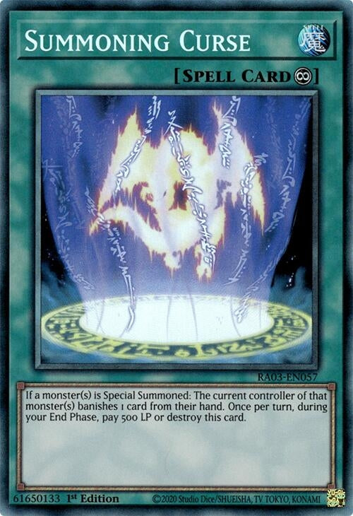 Summoning Curse (PCR) (3057) - YuGiOh Single