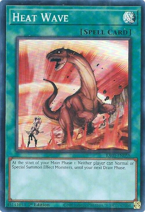 Heat Wave (3058) - YuGiOh Single