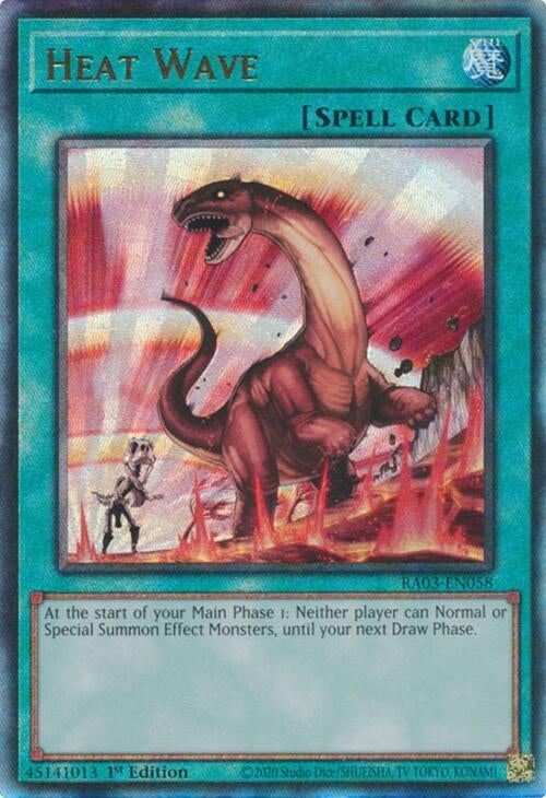 Heat Wave (PUR) (3058) - YuGiOh Single