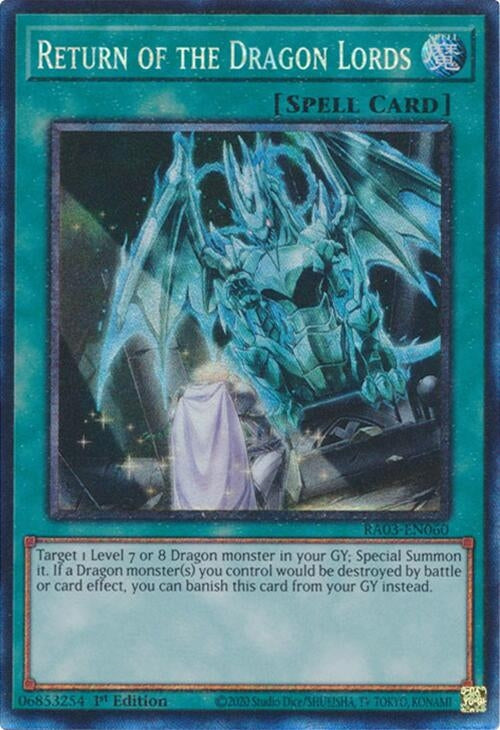 Return of the Dragon Lords (PCR) (3060) - YuGiOh Single