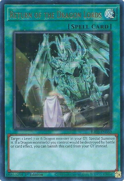 Return of the Dragon Lords (UR) (3060) - YuGiOh Single