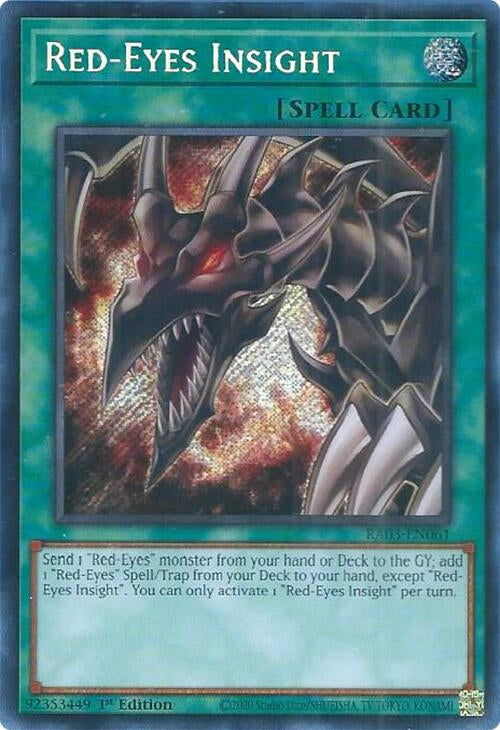Red-Eyes Insight (Secret Rare) (3061) - YuGiOh Single
