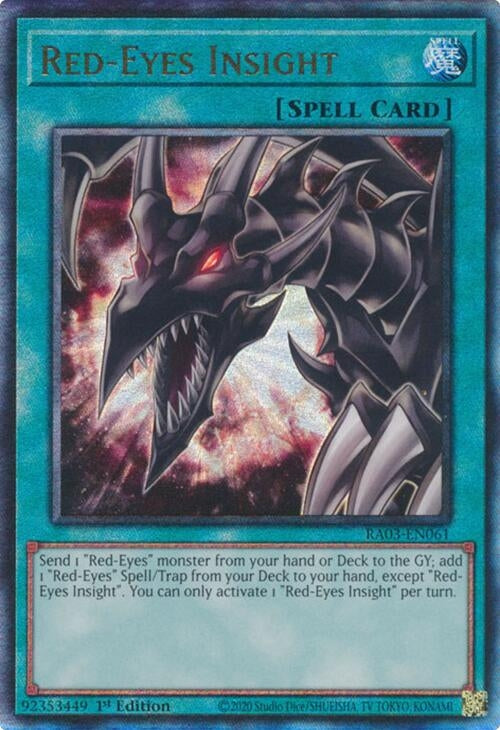 Red-Eyes Insight (PUR) (3061) - YuGiOh Single
