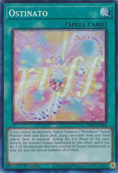 Ostinato (PCR) (3064) - YuGiOh Single