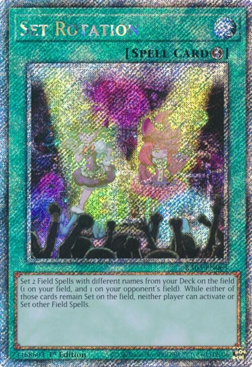 Set Rotation (Platinum Secret Rare) (3065) - YuGiOh Single