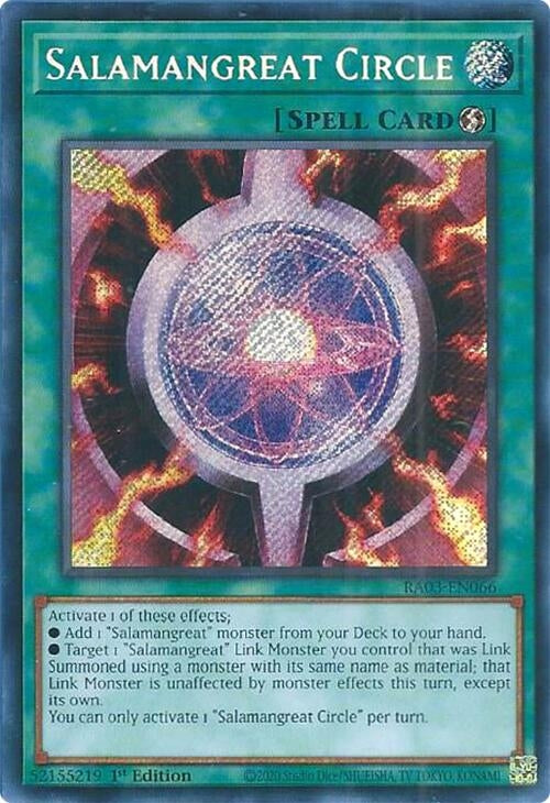 Salamangreat Circle (Secret Rare) (3066) - YuGiOh Single