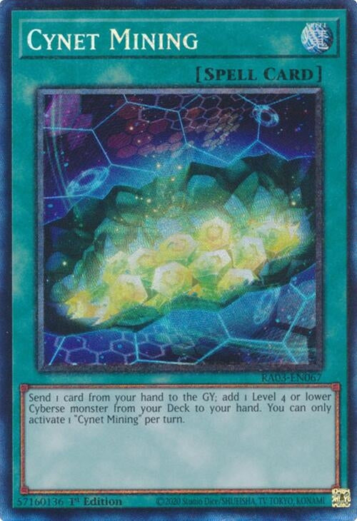 Cynet Mining (PCR) (3067) - YuGiOh Single
