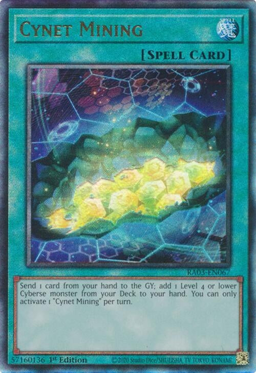 Cynet Mining (PUR) (3067) - YuGiOh Single