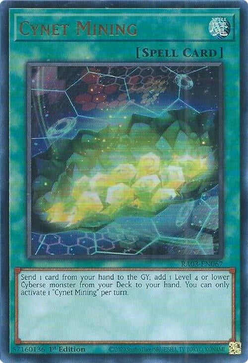Cynet Mining (UR) (3067) - YuGiOh Single
