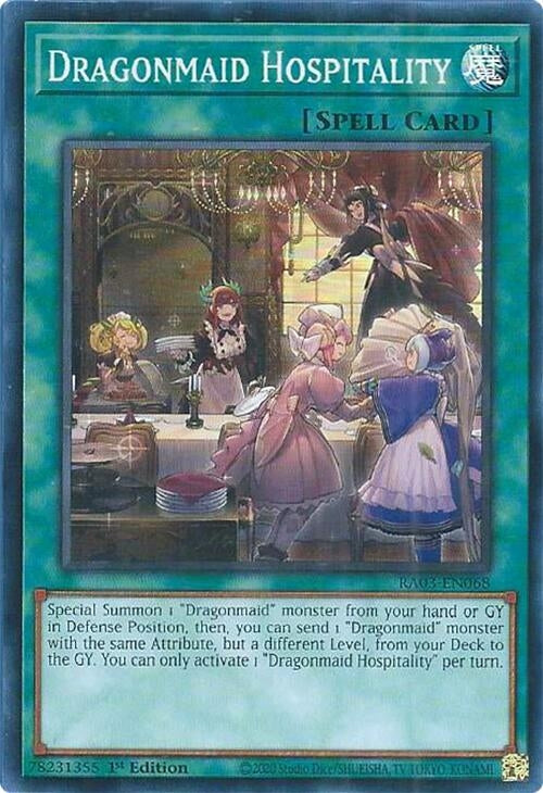 Dragonmaid Hospitality (3068) - YuGiOh Single