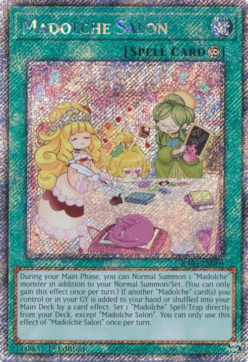Madolche Salon (Platinum Secret Rare) (3069) - YuGiOh Single