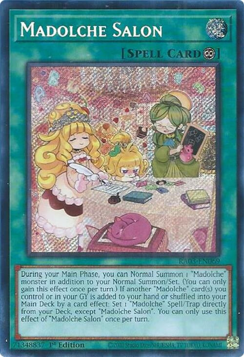 Madolche Salon (Secret Rare) (3069) - YuGiOh Single