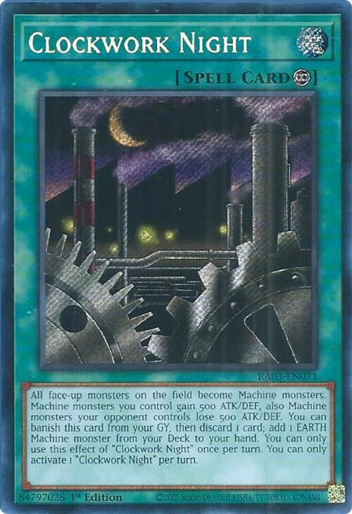 Clockwork Night (Secret Rare) (3071) - YuGiOh Single