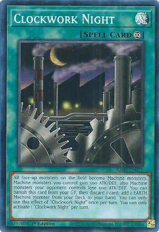 Clockwork Night (3071) - YuGiOh Single