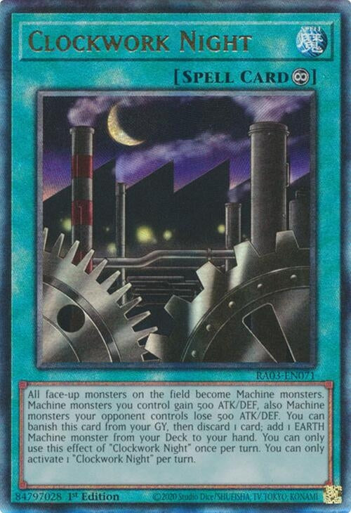 Clockwork Night (PUR) (3071) - YuGiOh Single