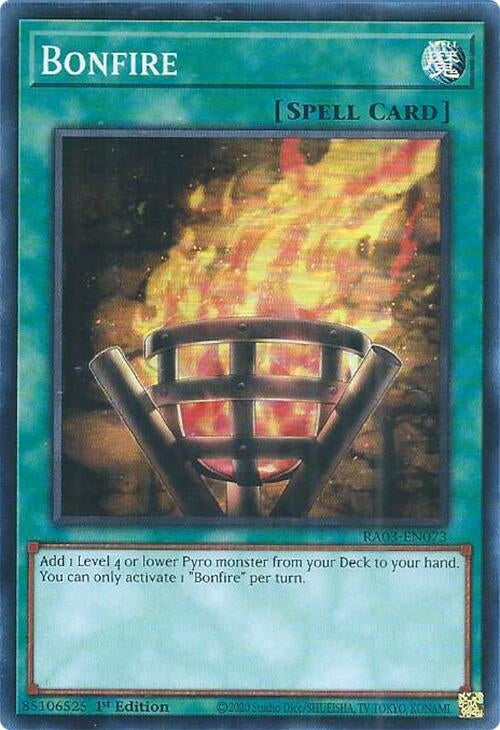 Bonfire (3073) - YuGiOh Single